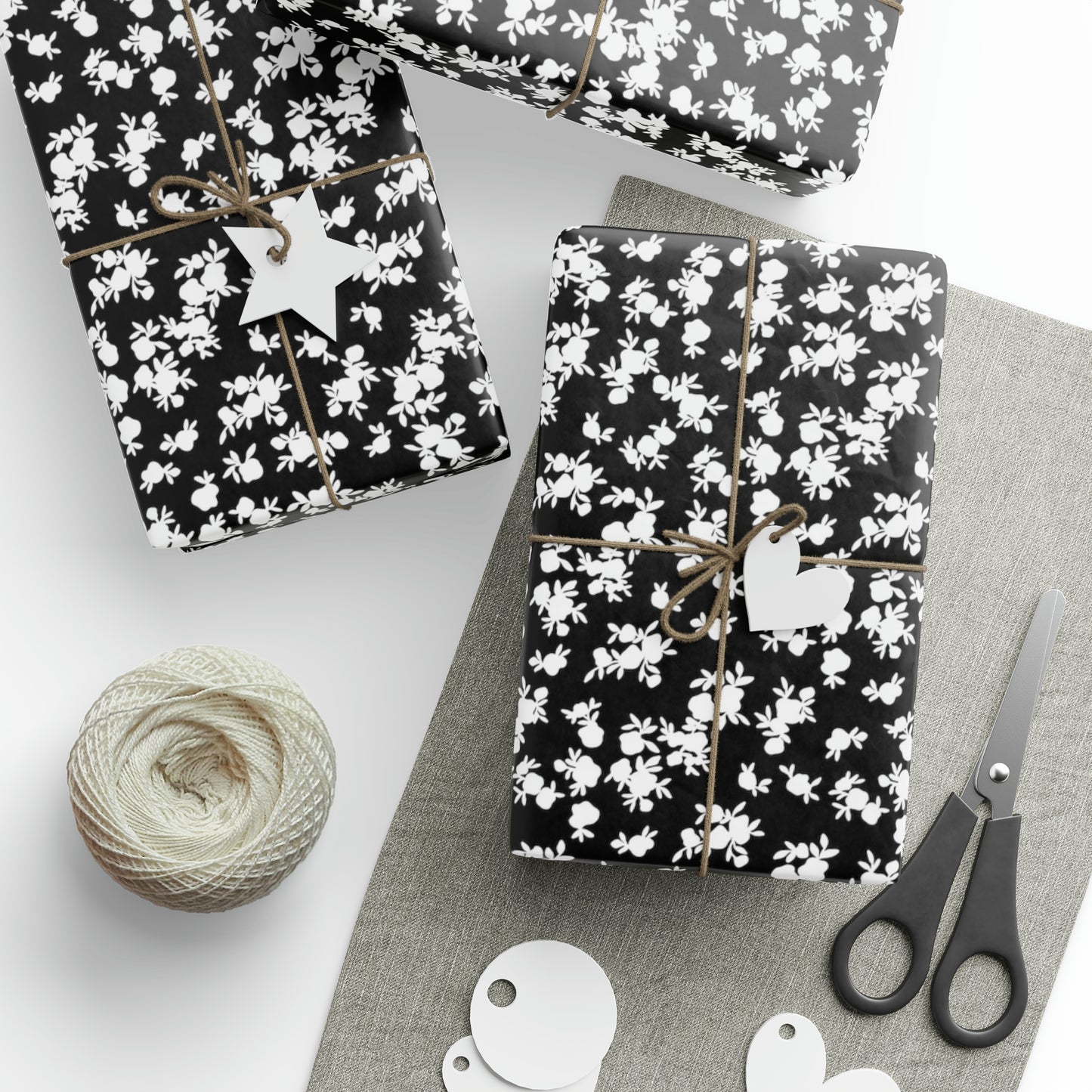 Country Floral Wrapping Paper