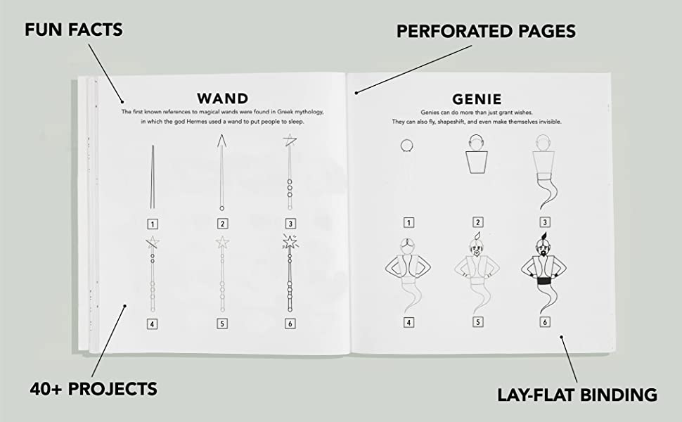 How to draw Magical Things for kids