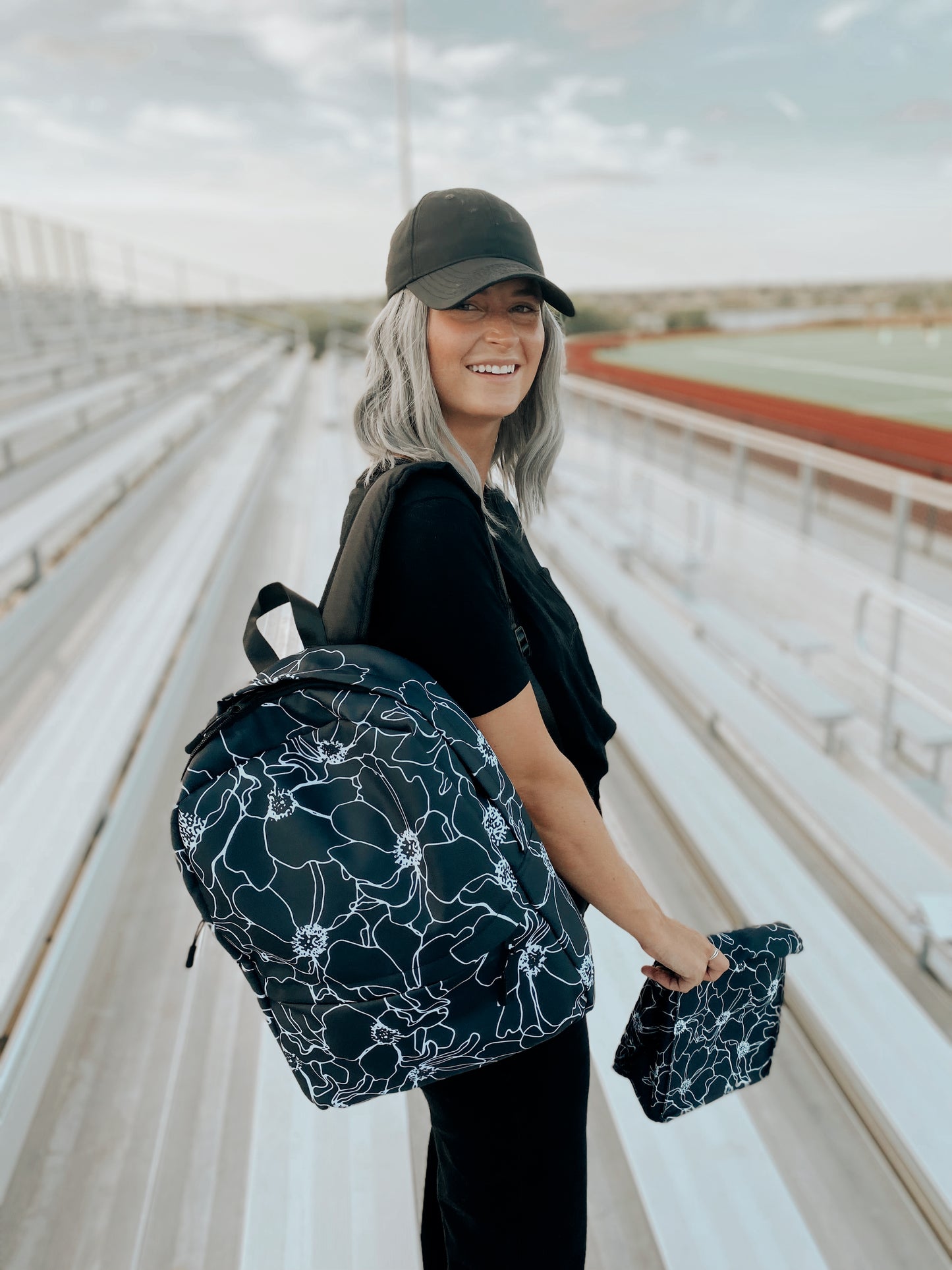 Poppy Flower Backpack