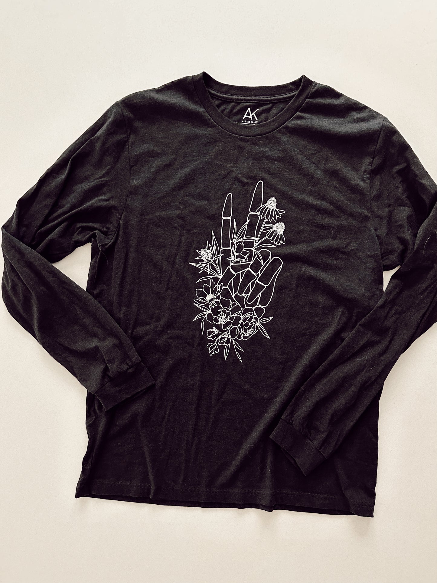 Halloween Peace Long Sleeve Tee
