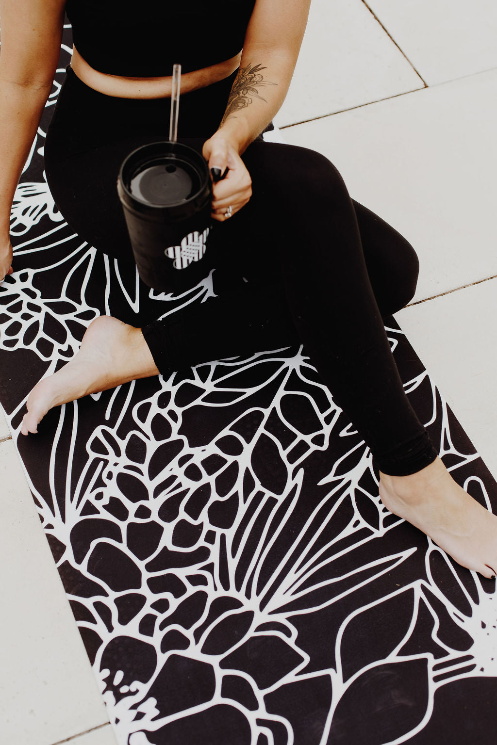 Floral Yoga Mat