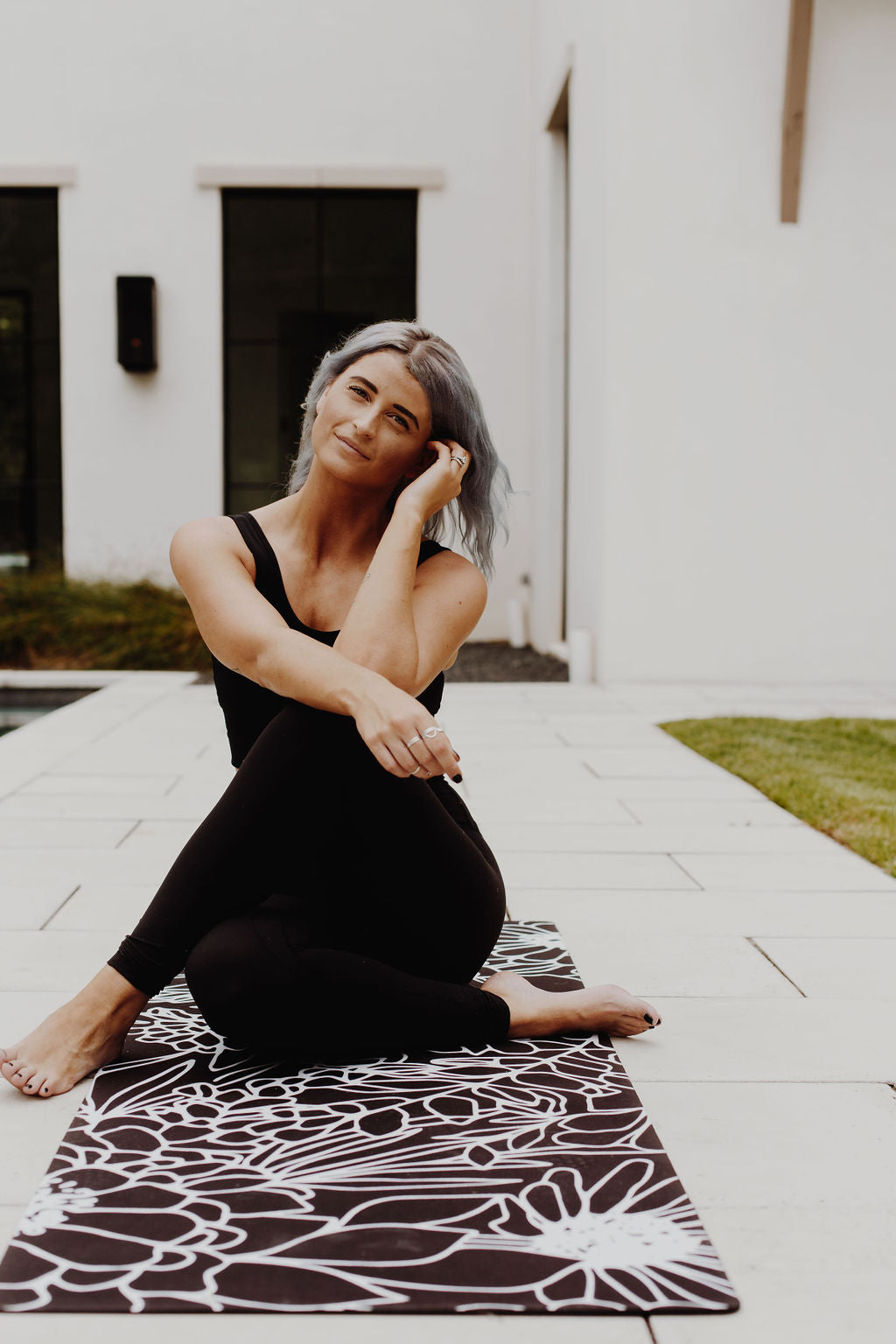 Floral Yoga Mat