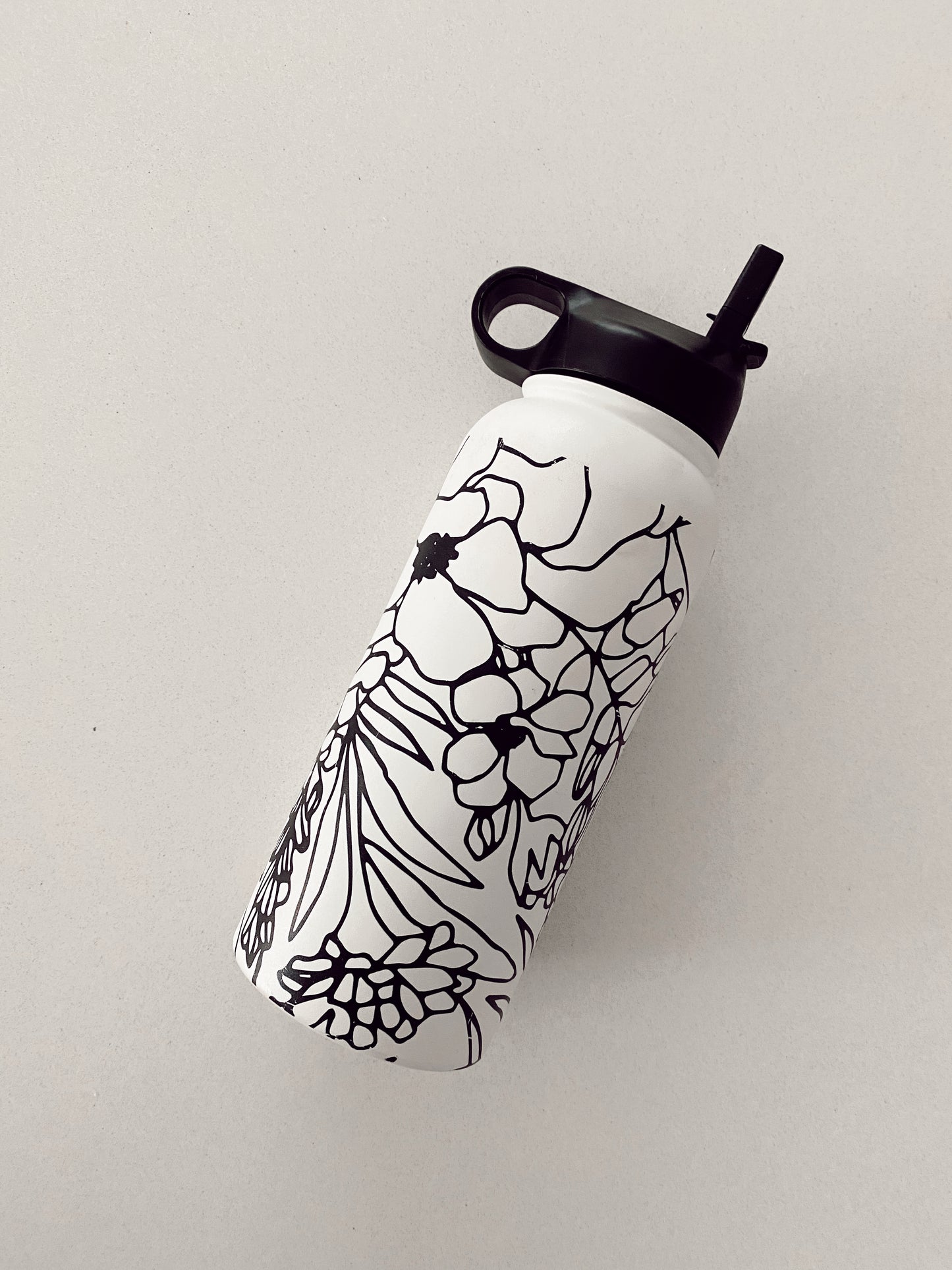 Flower Water Bottles