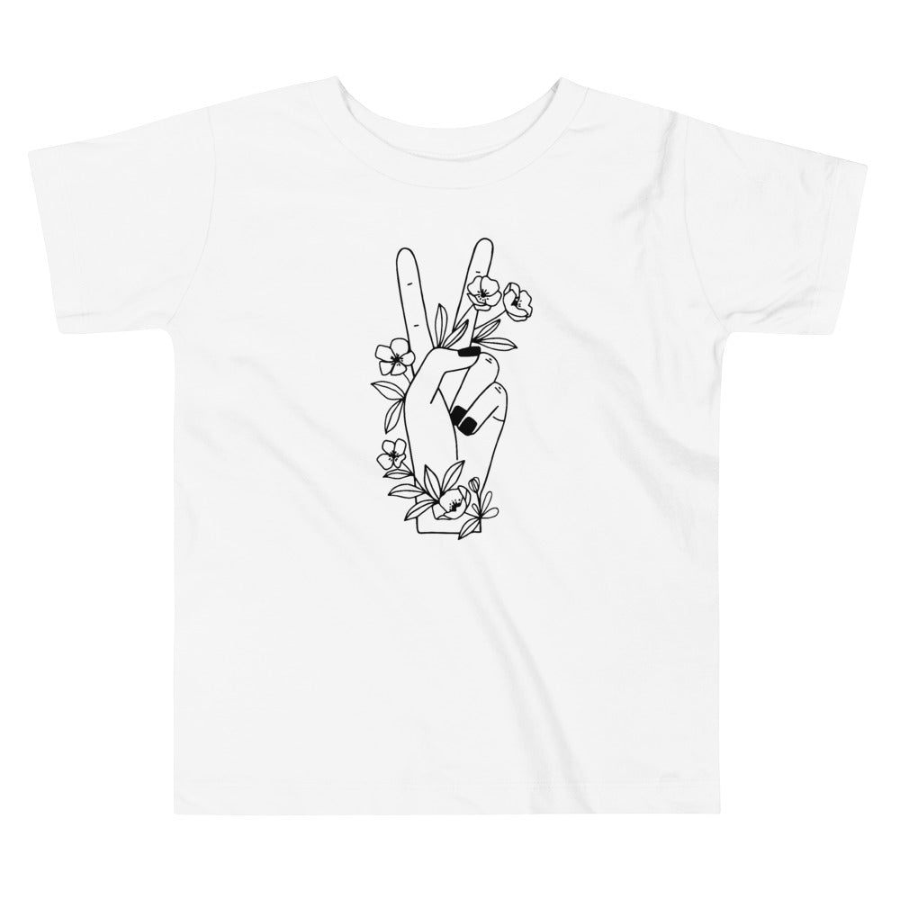 Peace Toddler Short Sleeve Tee