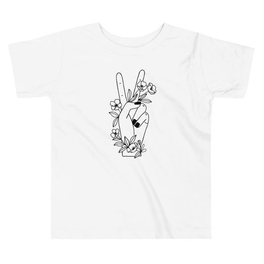 Peace Toddler Short Sleeve Tee