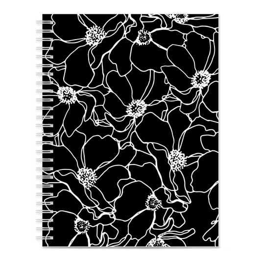 Poppy Flower Notebook
