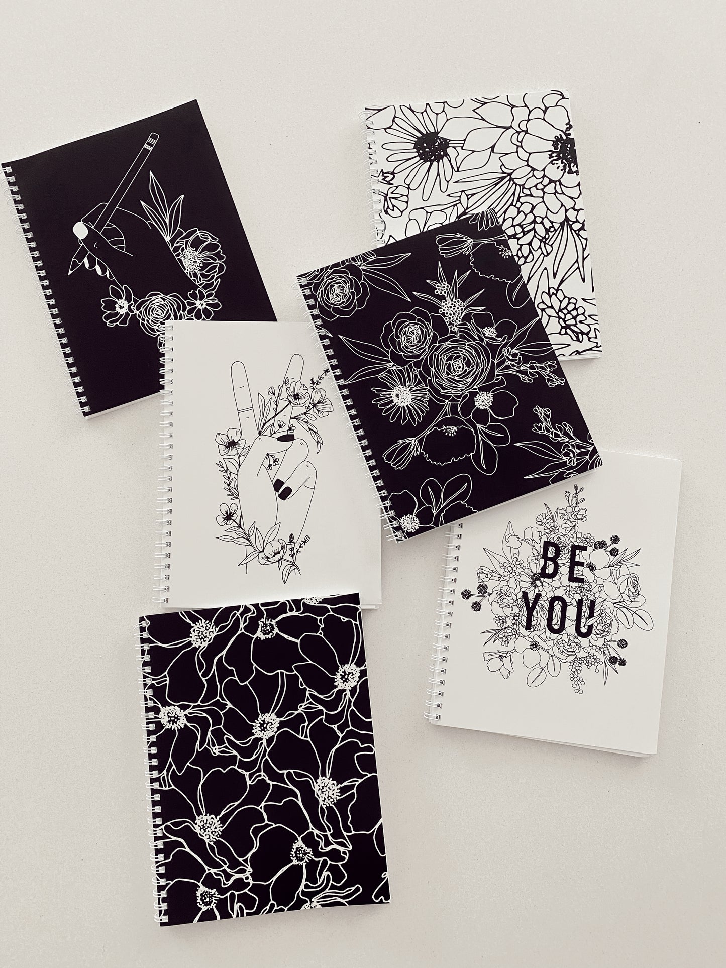 Flower Pattern Notebooks