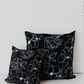 Black Floral Pillow